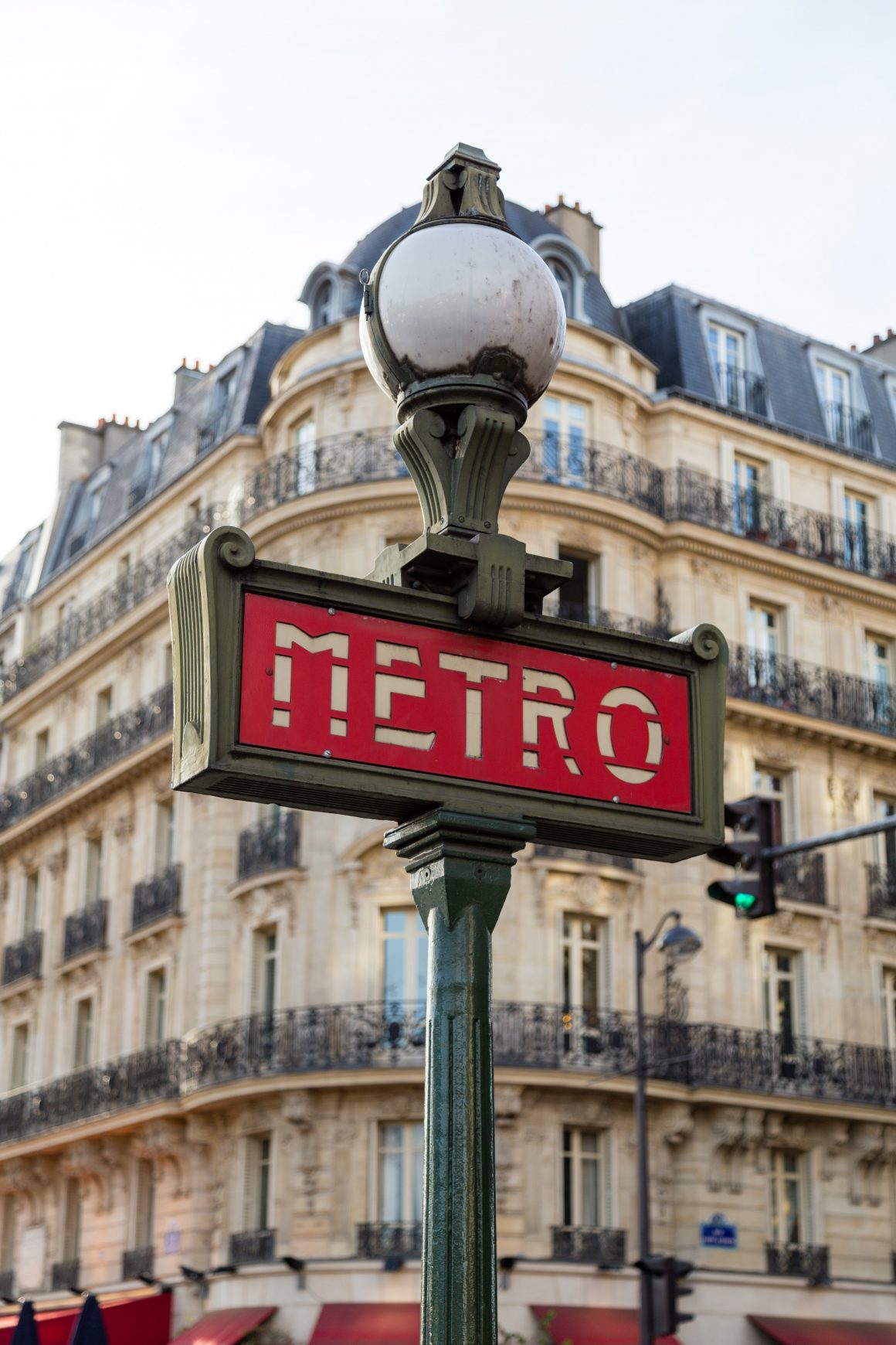 Paris Metro sign